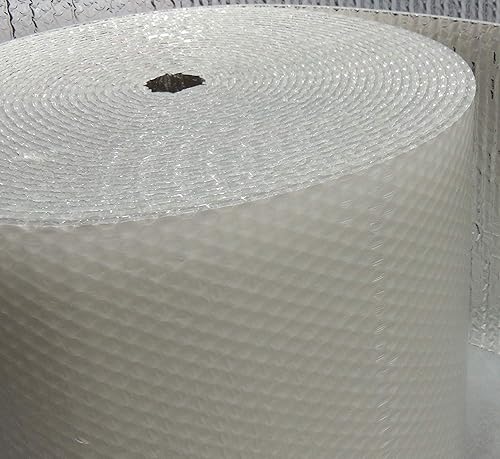 Miniatura 6 de US Energy Products - Rollo aislante de hormigón blanco de doble burbuja, 48 pulgadas por 25 pies lineales (100 pies cuadrados), resistencia