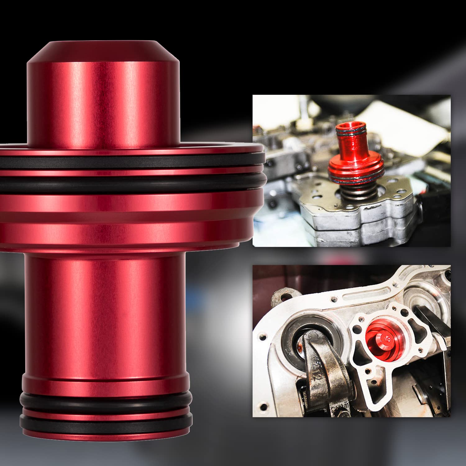 Anodized Aluminum Billet Accumulator Piston Kit 22841-04K Compatible