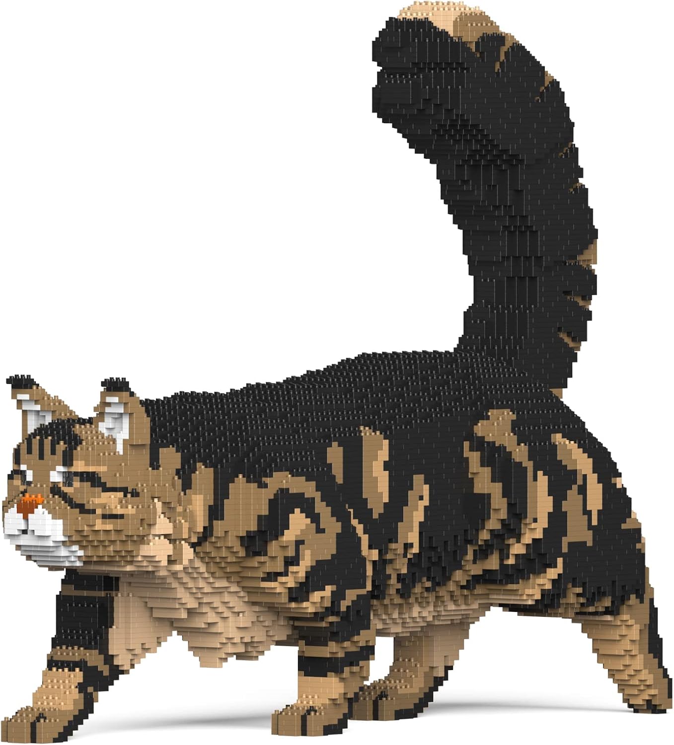 JEKCA Maine Coon 02S-M03 | Cat Plastic Building Blocks | Age 14+
