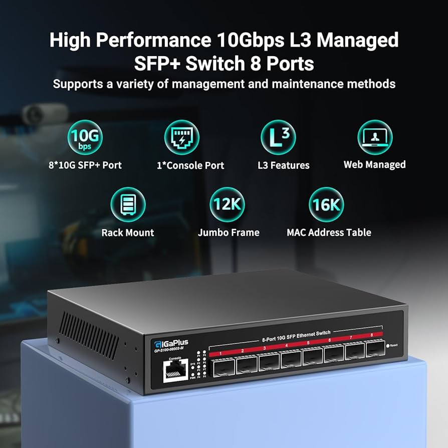Amazon.co.jp: 8ポート 10G SFP+ イーサネットスイッチ マネージド Amazon.co.jp: 8ポート 10G SFP+ イーサネットスイッチ マネージド