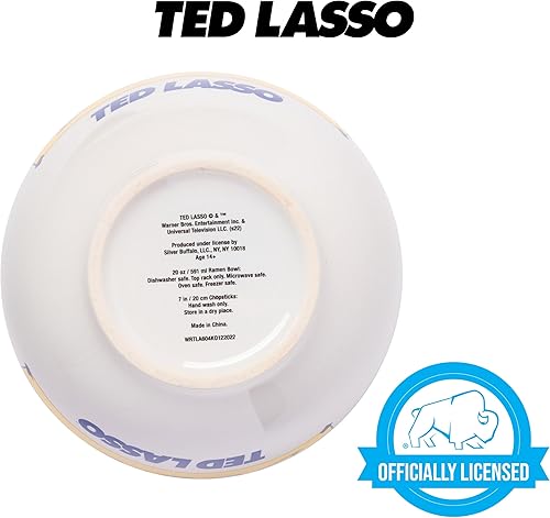 Miniatura 208 de Silver Buffalo - Cuenco con palillos para arroz, fideos o ramen, de cerámica, modelo Hogwarts Railways con escudo, de Harry Potter, apto