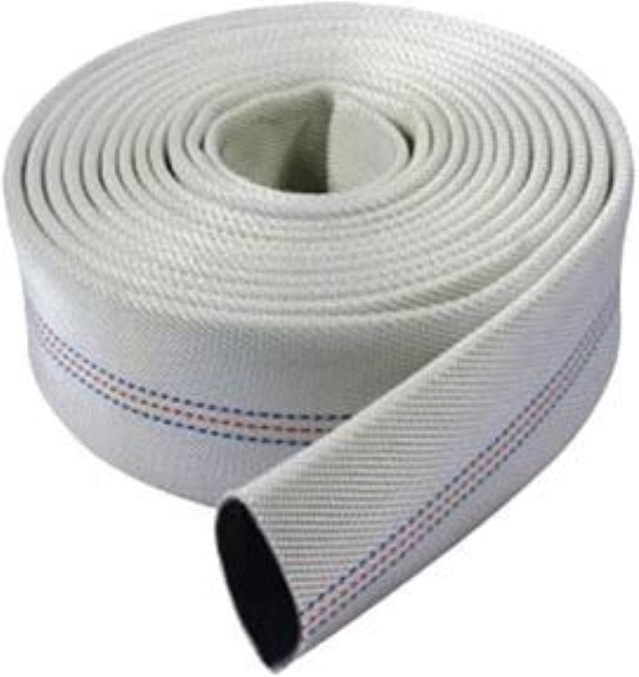 Db Branded Water Hose Strong Hdpe Laminated Woven Lay Flat Tube (30 Meter) (1.5 Inch), White