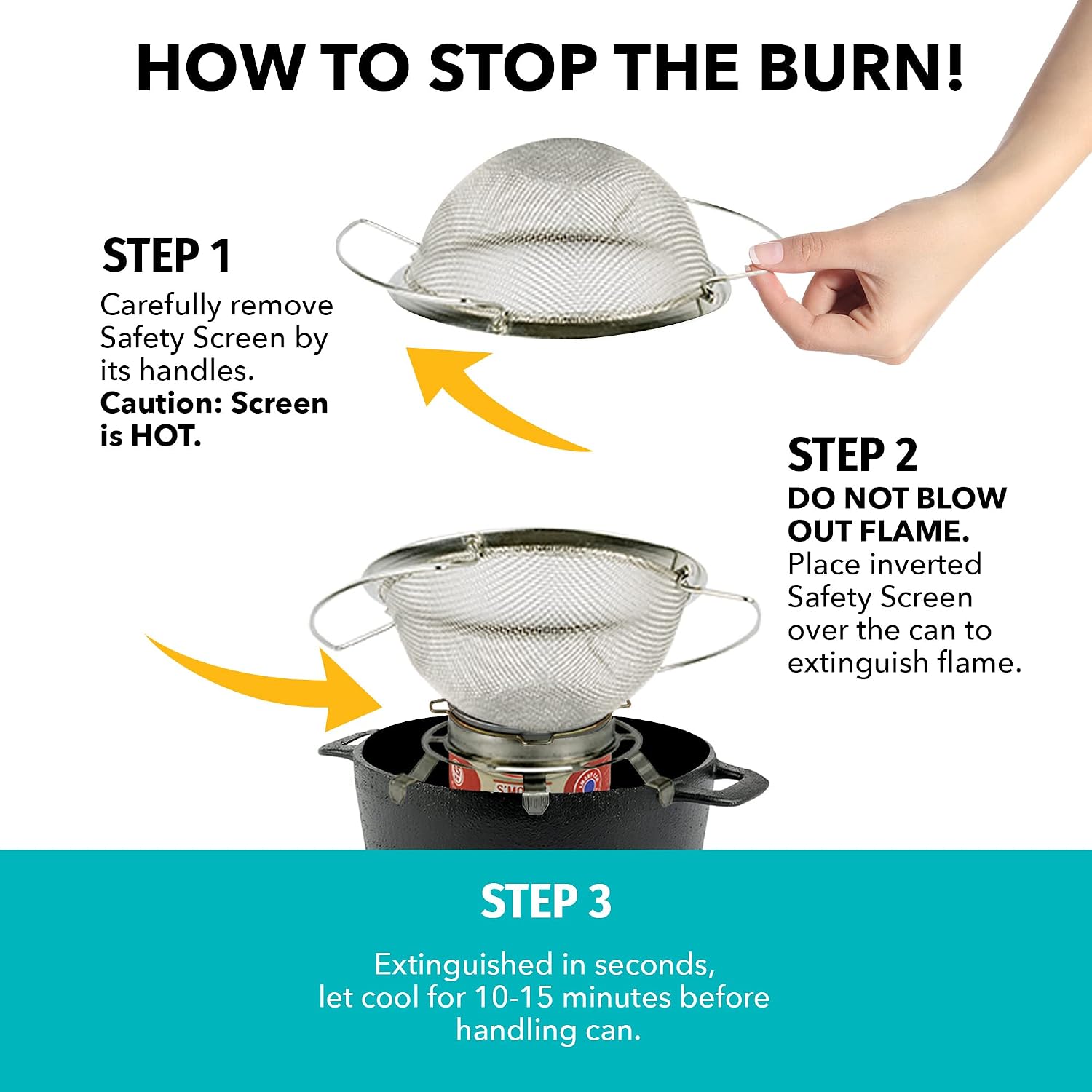 Sterno Smores Maker Junior, Table top Smores Roaster - Designed for Safe, Cord Free Indoor or Outdoor Fun, Ideal for Kids, Parties, Fun Housewarming Gifts and More Black
