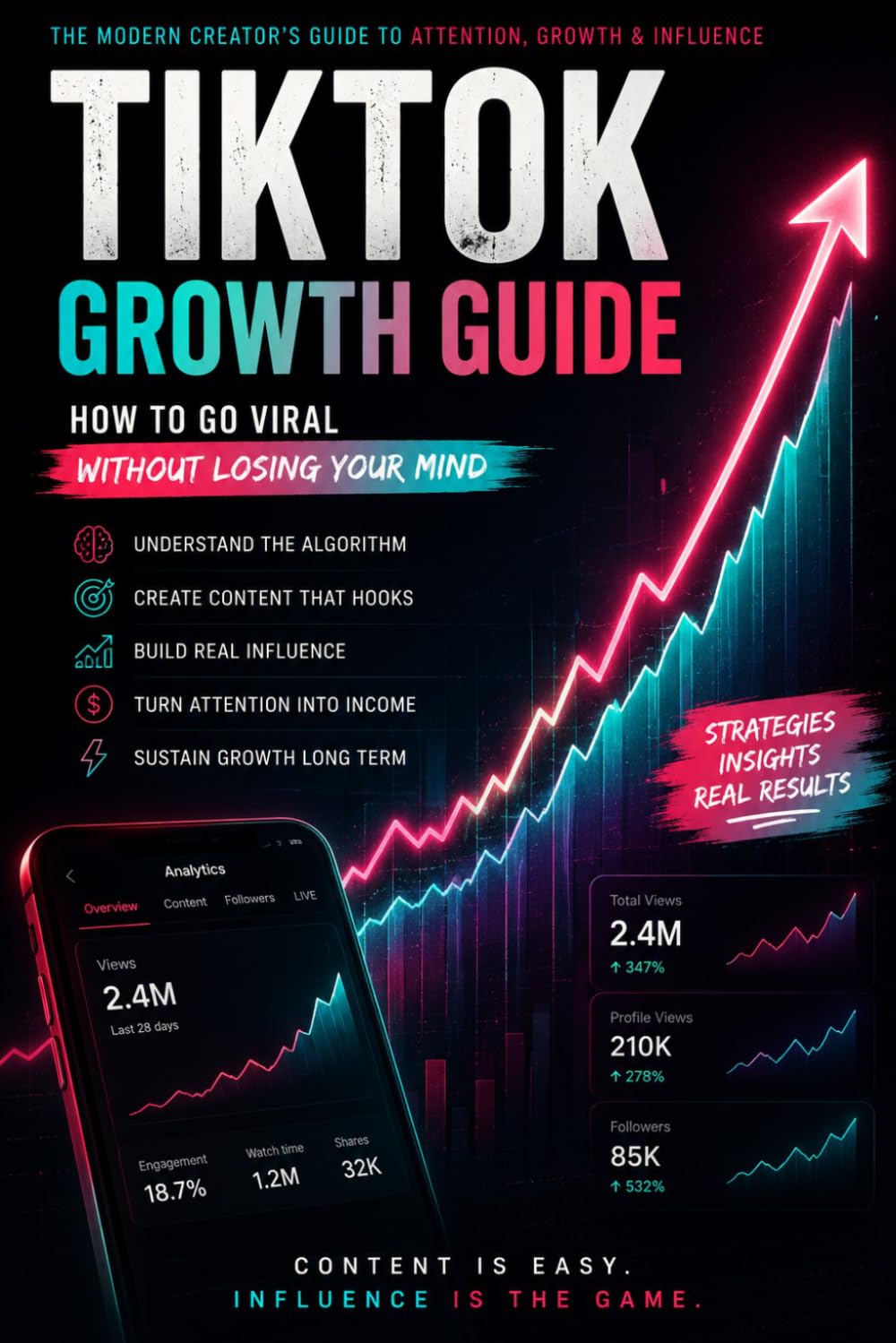 TikTok Growth Guide: How to Go Viral Without Losing Your Mind: The Honest Guide to TikTok Growth, Viral Content, and Real Attention