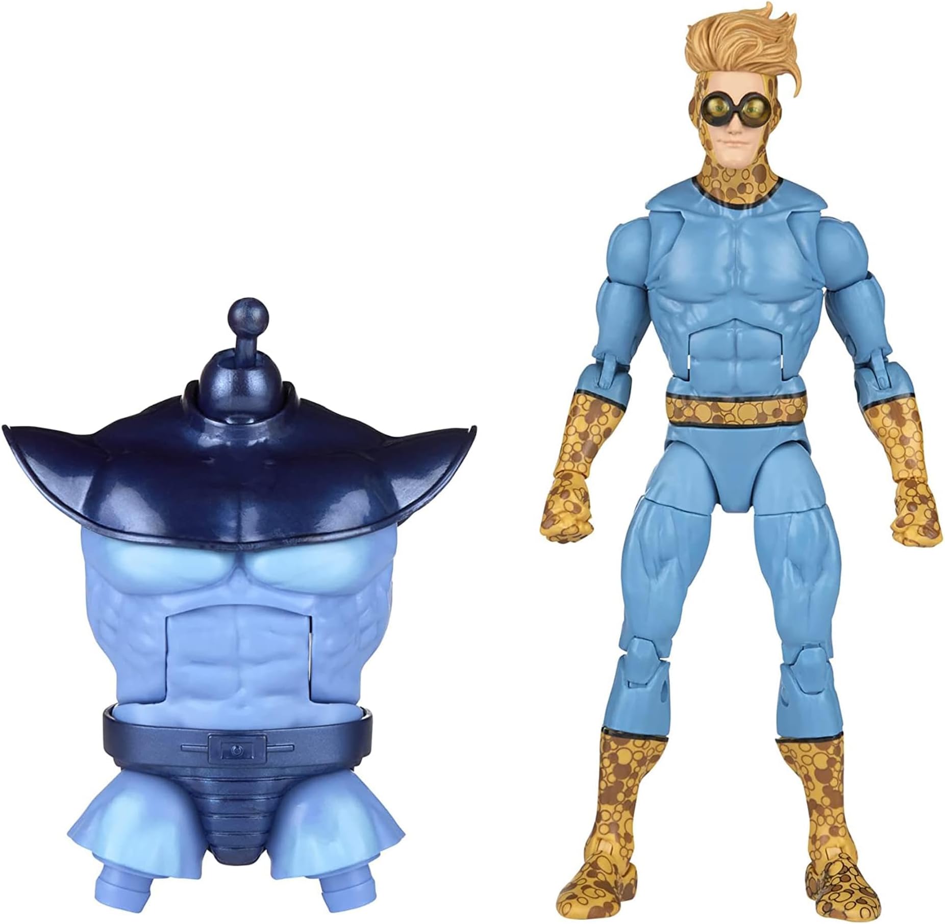 Marvel Hasbro Legends Series Speedball Classic Comics Action Figure 6-inch Collectible Toy, 1 Build-A-Figure Part