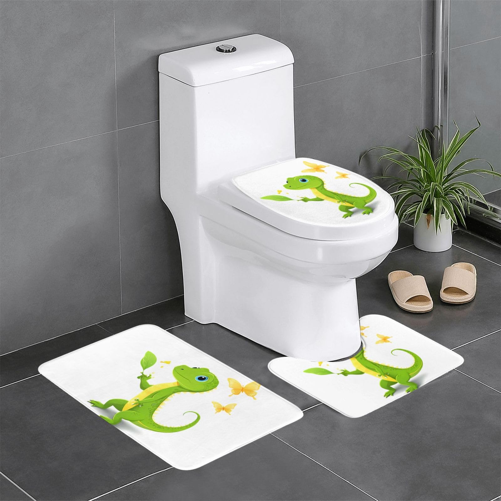Tapis de salle de bain facile à nettoyer WHJSSF contre le sol mouillé