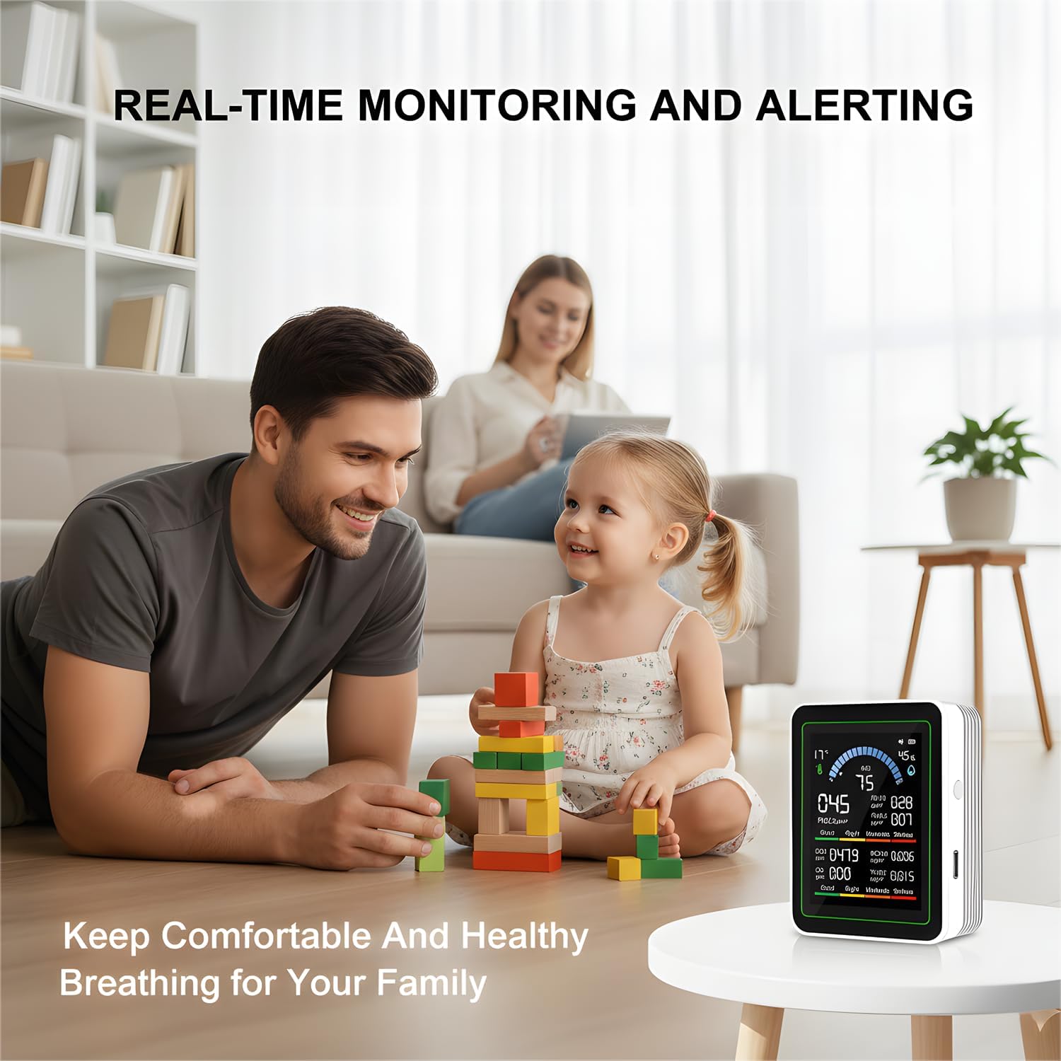 Netatmo Slimme Indoor Luchtkwaliteit Monitor Co2 - - Voor 23.59u, morgen in huis