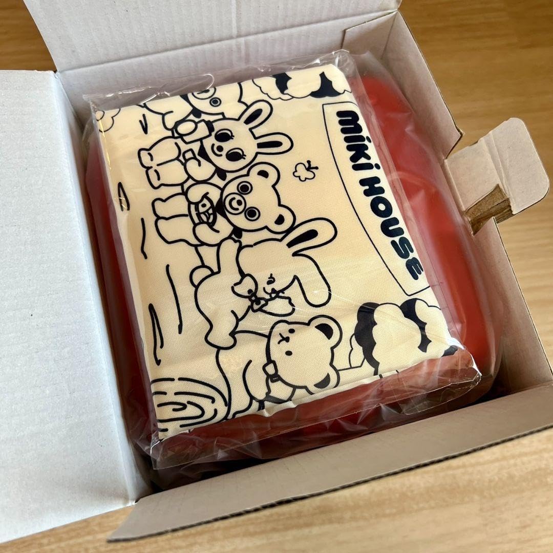 値下げしました♪ミキハウス ノベルティ ランチボックス 新品未使用 ミキハウス ランチボックス 3段 エコバッグ