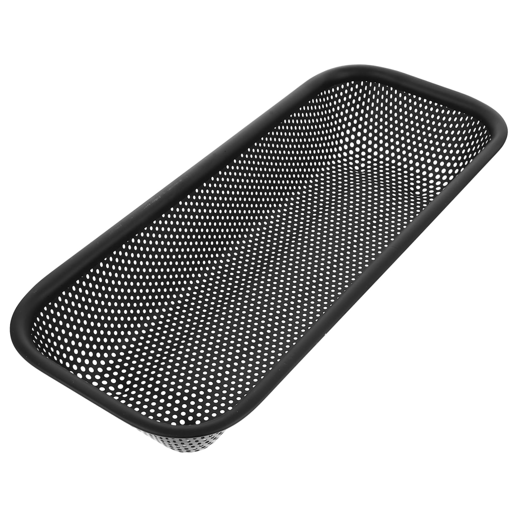 GALPADA 5 Piezas Cesta de Drenaje de Acero Inoxidable Soporte para Cubiertos Cesta escurridor de Cubiertos Puerta cestas almacenaje Cesta almacenaje Cesta de Drenaje de lavavajillas Black