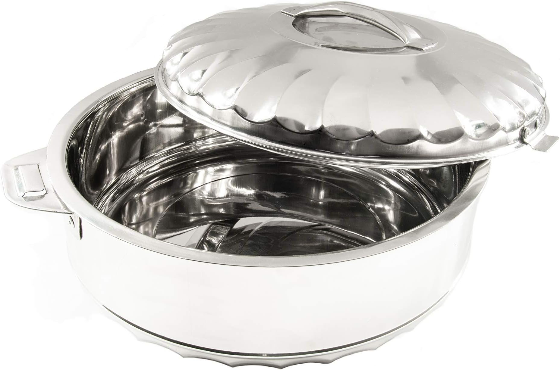 Stainless Steel Double Insulated Hot Pot/Food Warmer, 7.5 Lt Capacity