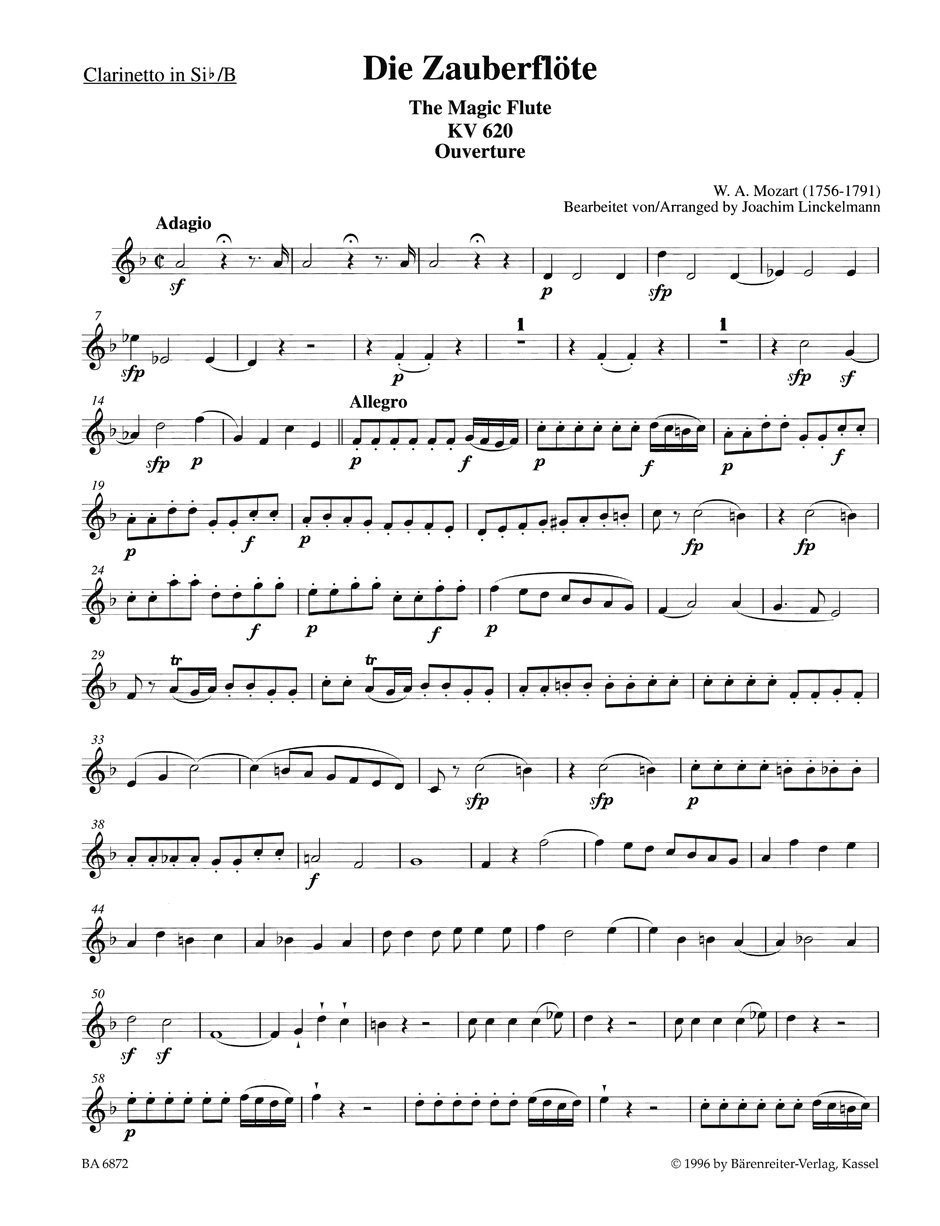 Amazon.co.jp: ヴォルフガング・アマデウス・モーツァルト : 序曲 魔笛