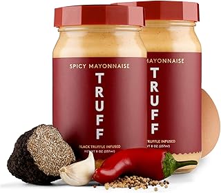 TRUFF Spicy Mayo, Gourmet Mayonnaise made with Black Winter Truffles, Su...