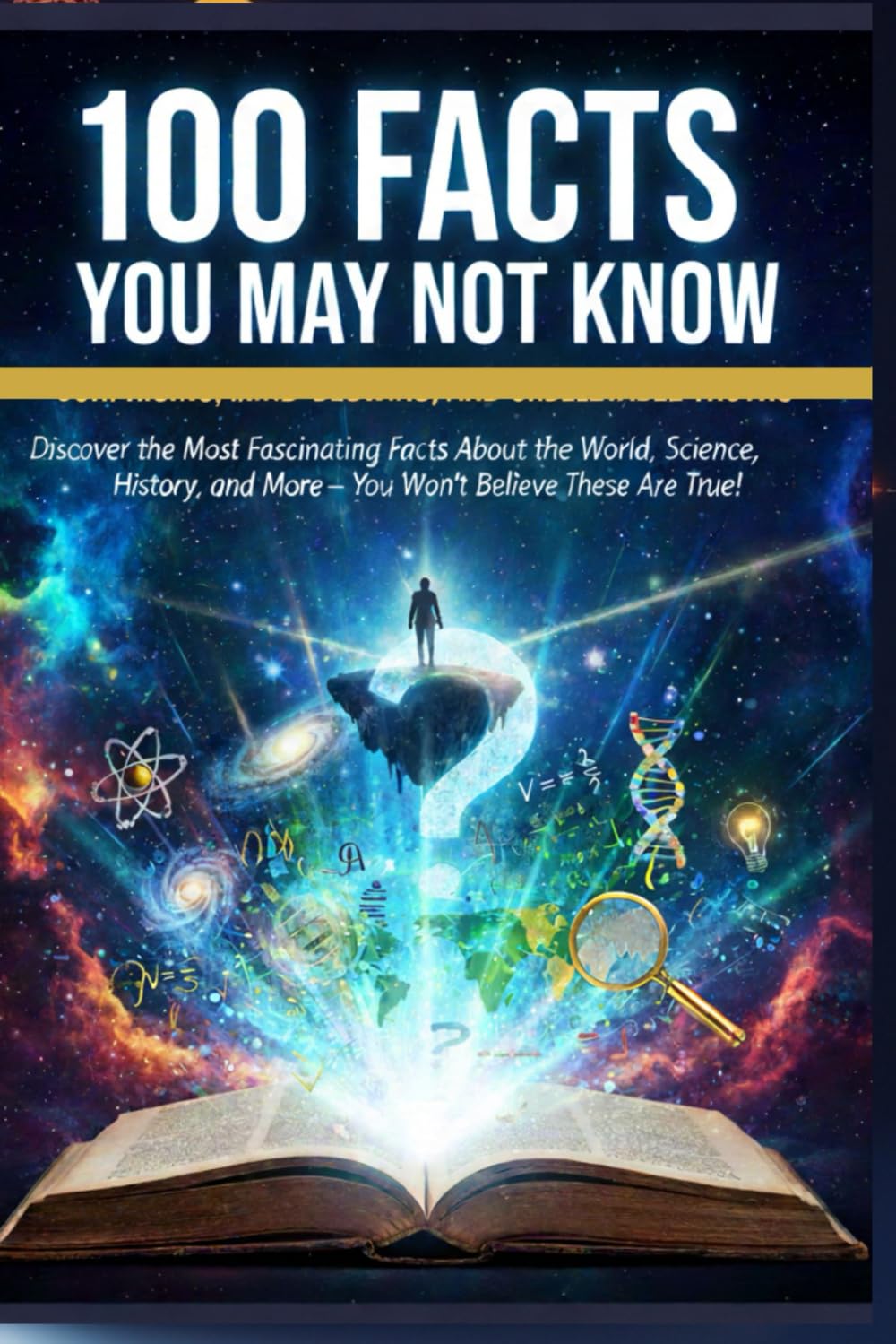 100 Facts You May Not Know: Surprising, Mind-Blowing, and Unbelievable Truths: Discover the Most Fascinating Facts About the World, Science, History, and More – You Won’t Believe These Are True!