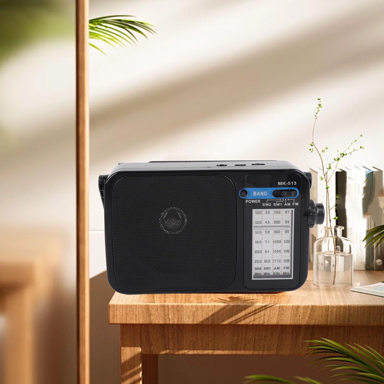 Radio Am FM Portátil, Radio Analógica con Batería con una Fuerte Recepción, para Personas Mayores y Uso Al Aire Libre