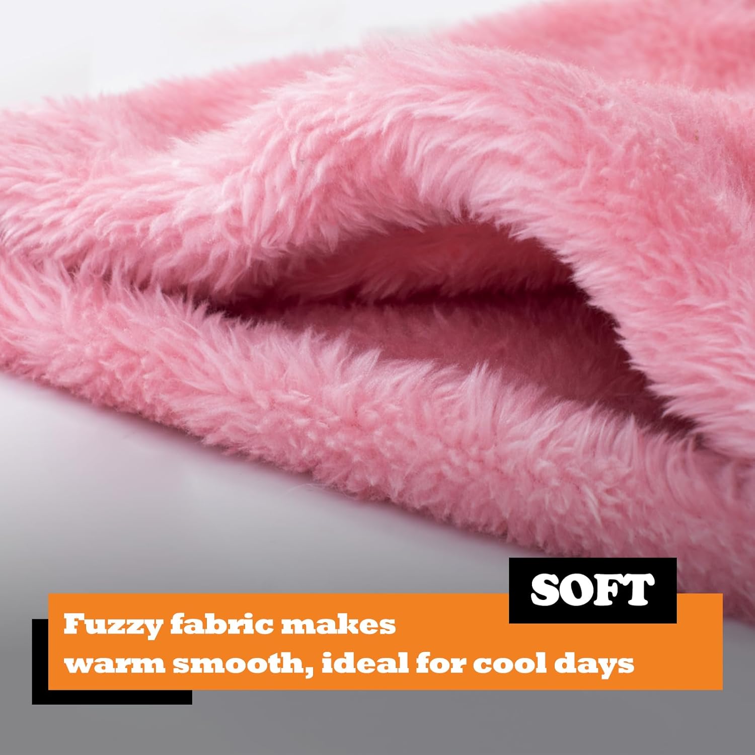 Ski Mask Fleece Balaclava, Winter Face Mask Windproof Neck Cover Warmer Hat Hood for Men Women - Image 3