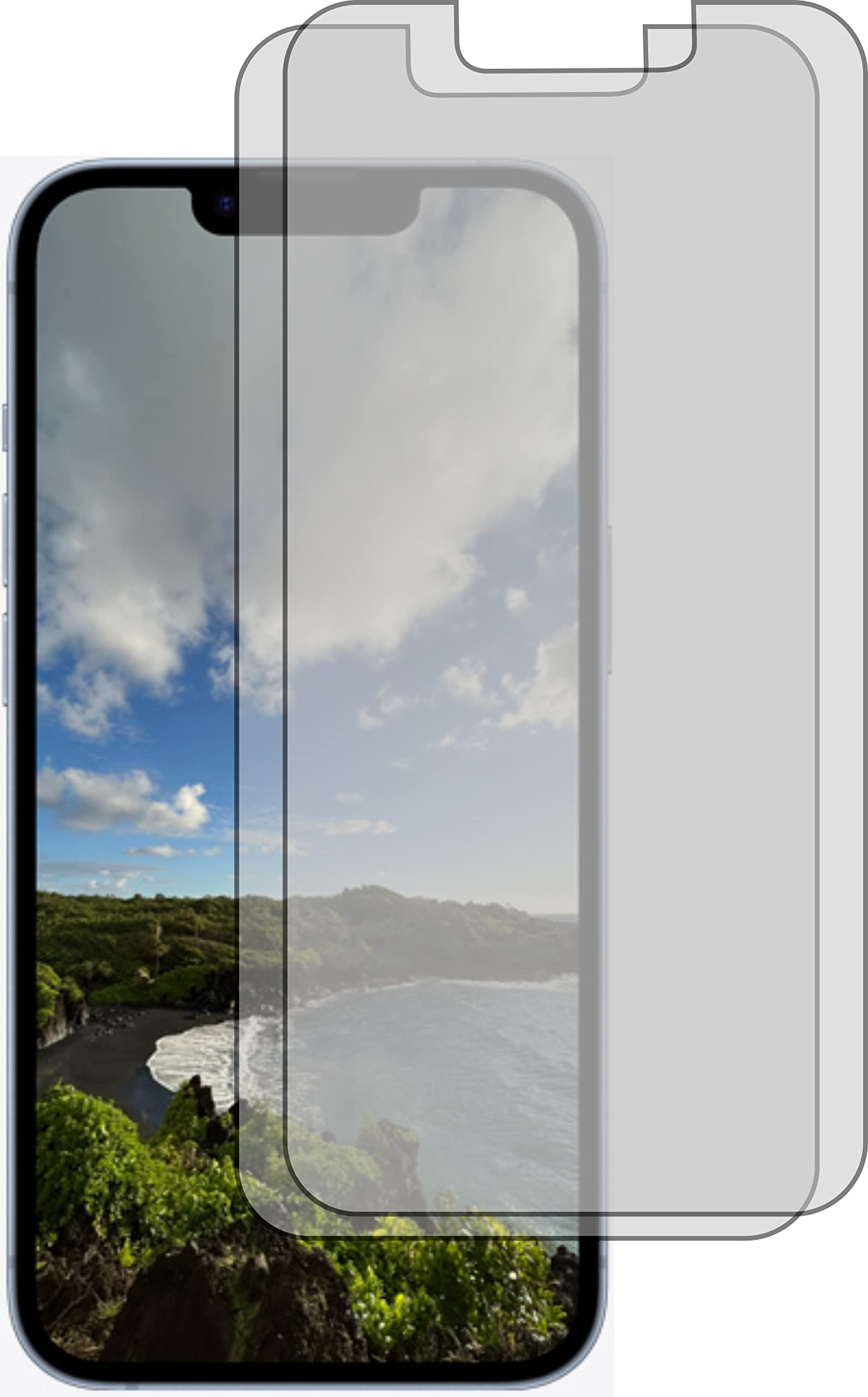 4ProTec 2x Screen Protector Films Matte for Apple iPhone 14 Pro Max