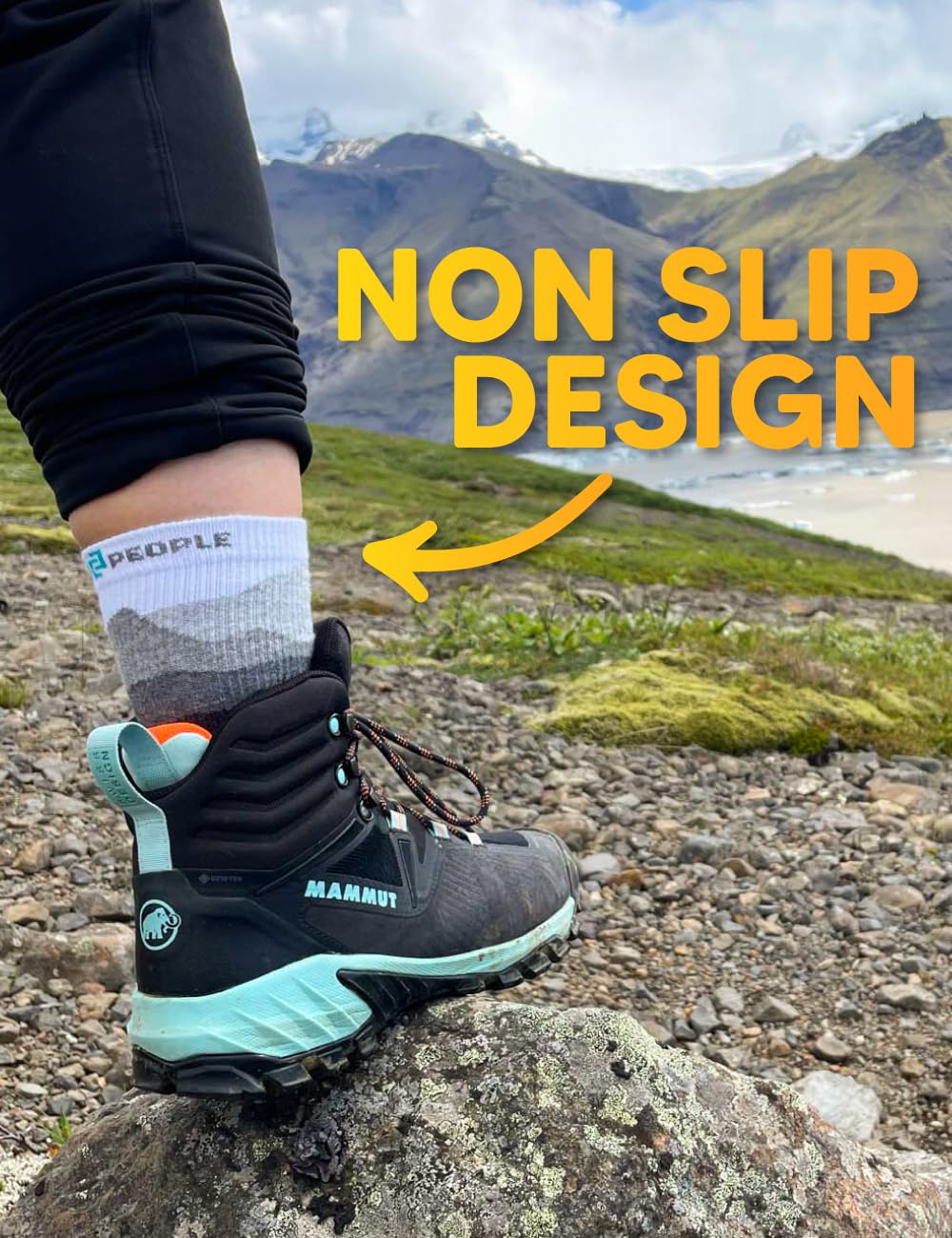 Calcetines de senderismo acolchados para hombre y mujer, calcetines de trekking antiampollas, calcetines deportivos, calcetines transpirables para correr, calcetines al aire libre, calcetines