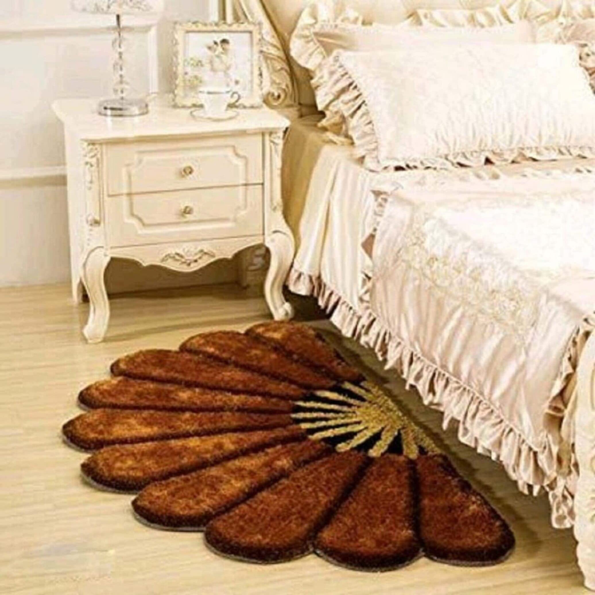 See full amazon price history chart for PRISCILLA Half Sunflower Doormat for Home Entrance - Micropoly Anti Slip Shaggy Rug for Home Living Room Bedroom - Exclusive Super Soft Multipurpose Floor Mats Bedside Runner, 18x36 Inches (Brown) PRISCILLA Half Sunflower Doormat for Home Entrance - Micropoly Anti Slip Shaggy Rug for Home Living Room Bedroom - Exclusive Super Soft Multipurpose Floor Mats Bedside Runner, 18x36 Inches (Brown) (B0B466L5RJ) Amazon Price History, Amazon Price Tracker