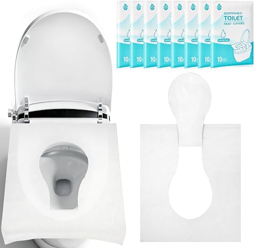 WUFANC 80 Pezzi Copriwater Usa e Getta Portatili, Copri W…