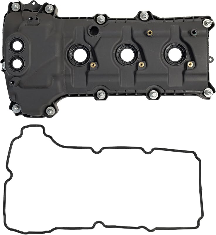 Tampa de válvulas do motor NOVAPARTS lado direito com junta para Ford 3.5L e 3.7L – Kit