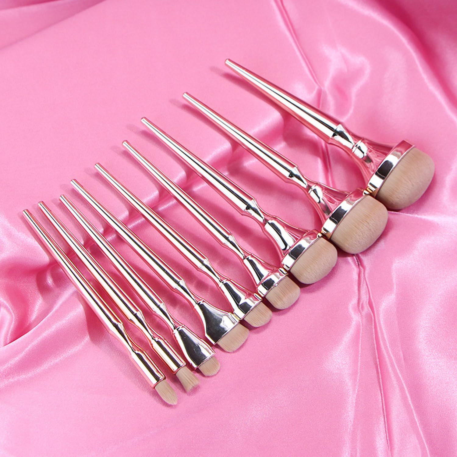 Makeup Brushes Proffesional Cosmetics for Face Makeup Brush Set with Case, Foundation Kabuki Eye Travel Make up Brushes sets