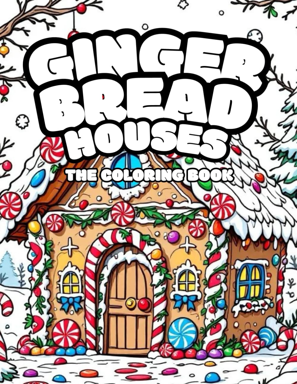 Gingerbread Houses, The Coloring Book
