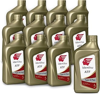 Idemitsu ATF Type H-Plus Automatic Transmission Fluid for Honda, Acura – 1 Quart, Case of 12 | Engineered for High Performance and Superior Anti-Wear Protection