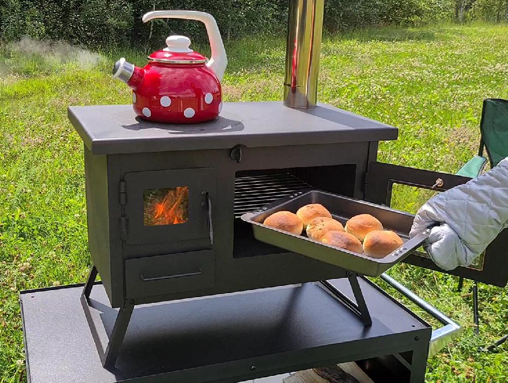 Outdoor-Küchenofen ERNA, Gartenofen, Pizzaofen & Holzbackofen | Gartenküche