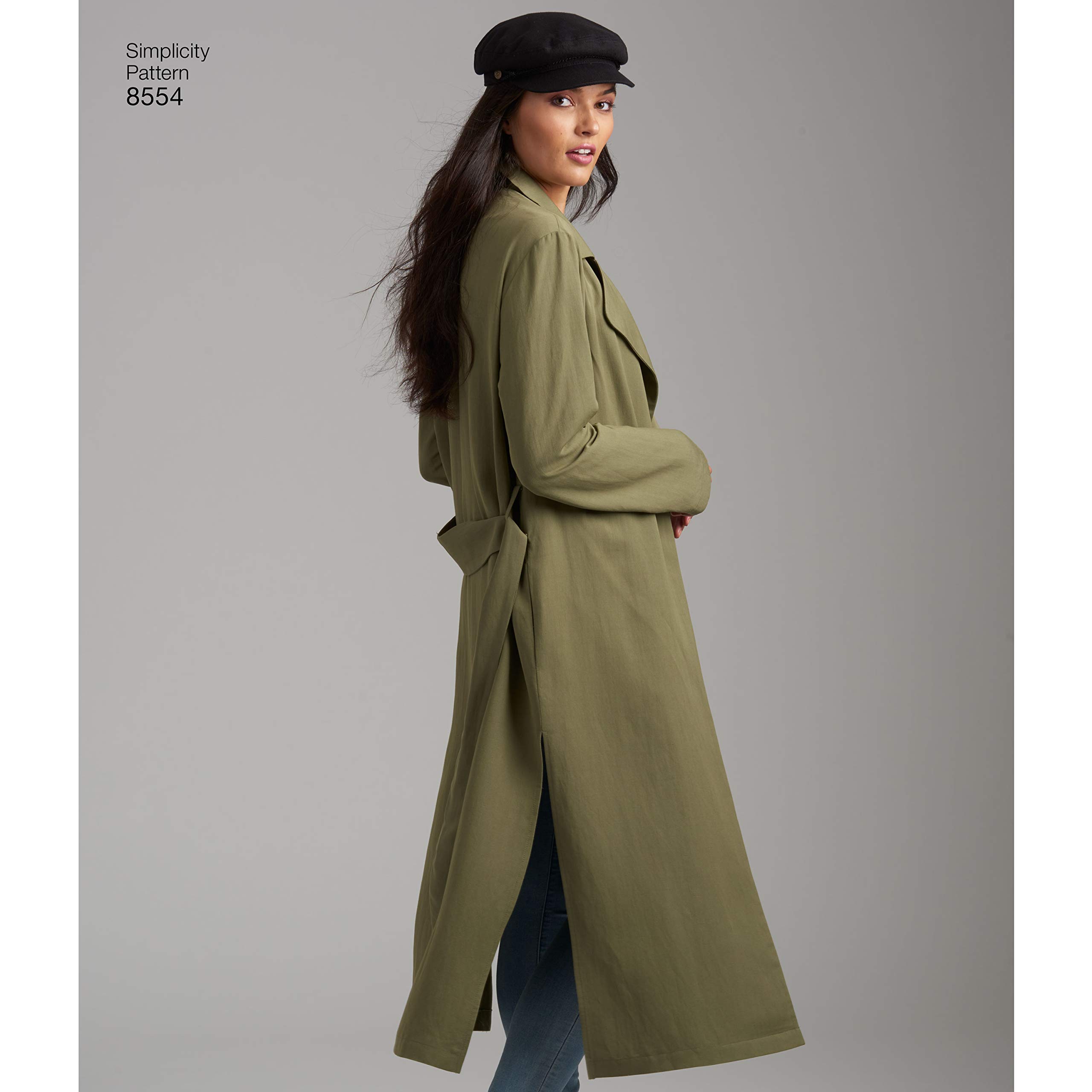 Simplicity Cartamodello D0899 / 8554   Cappotti e giacche da donna e signorina, H5 (6 8 10 12 14