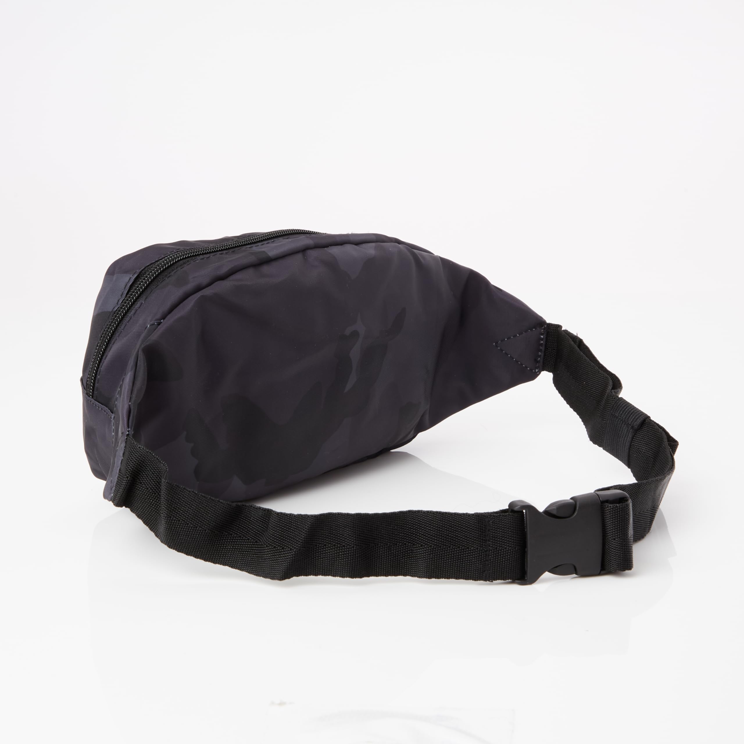 Alpha Industries, Unisex Crew Waist Bag Black Camo One Size