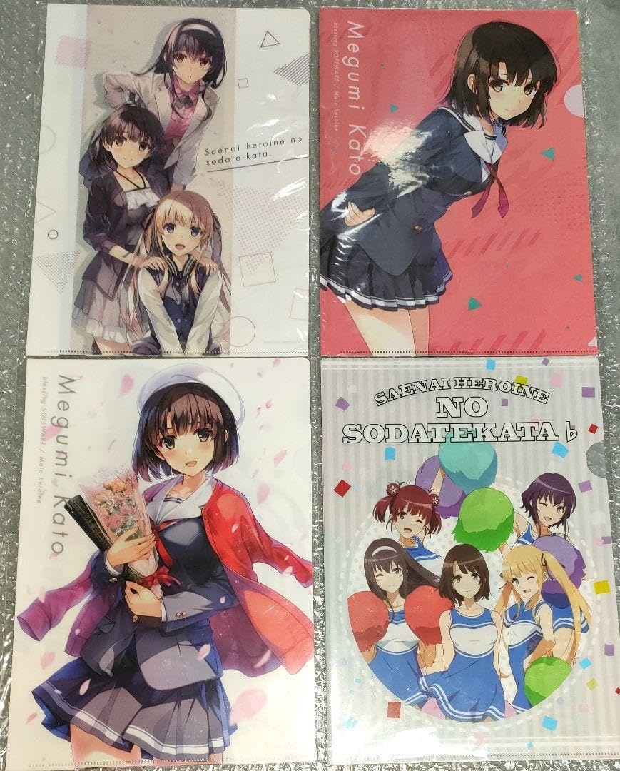 冴えない彼女の育てかた クリアファイル他 7品セット□深崎