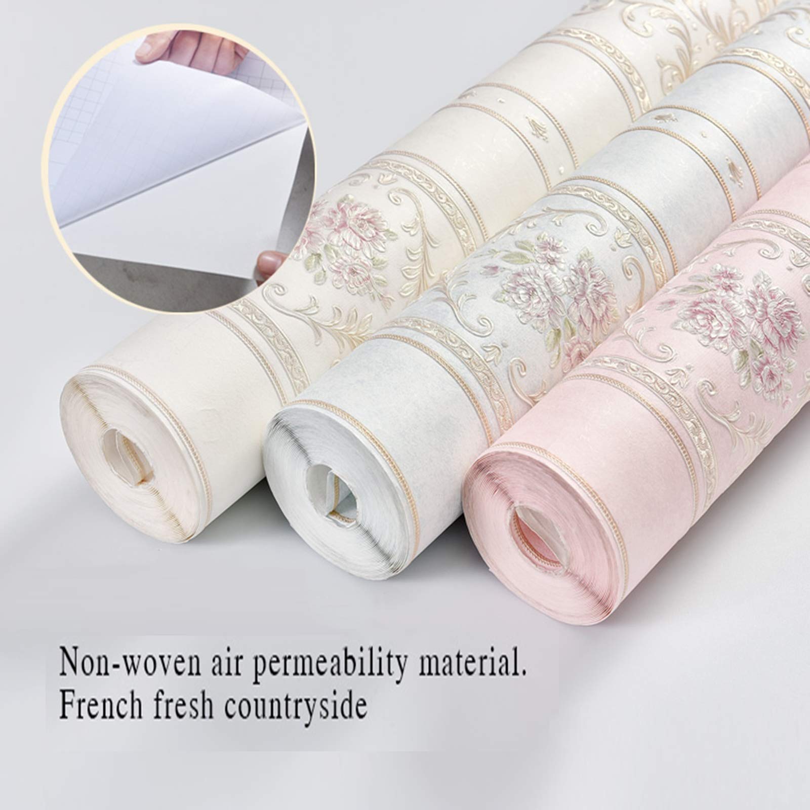 Carta da parati Carta Da Parati Autoadesiva, Carta Da Parati Modello 3D Pattern Di Carta Per Soggiorno E Camera Da Letto, Adesivi Decorativi Pelabili, 0.53x3m / 0.53x6m / 0.53x9m