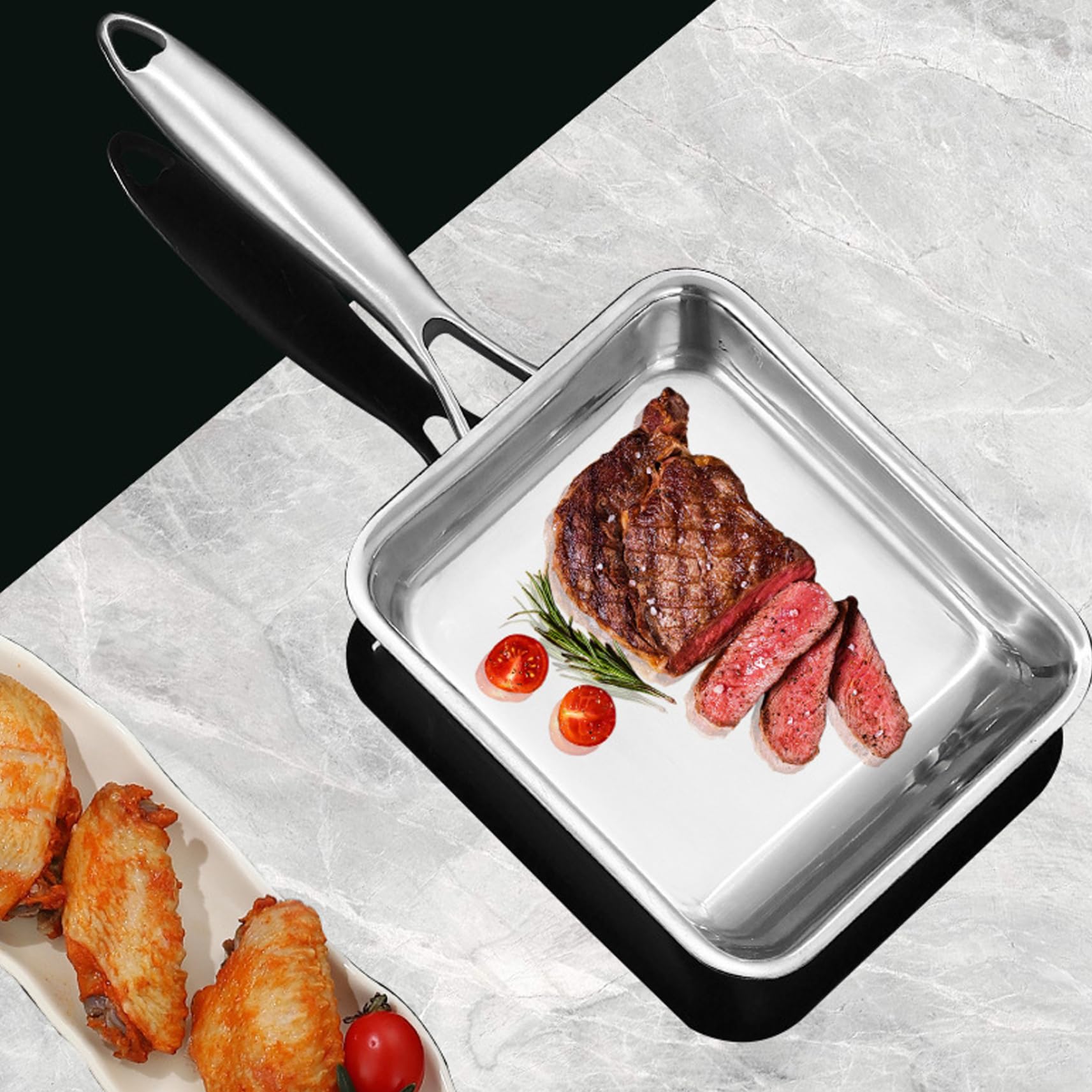 Grossistes Poêle à Frire Rectangulaire Japonaise, Pour Sushi, Omelette