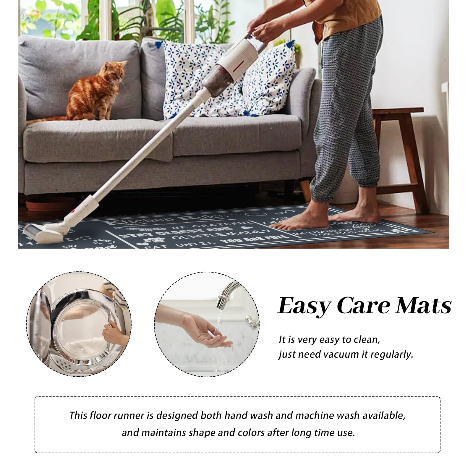 Tapis De Machine À Café,40X60Cm Tapis Égouttoir Vaisselle