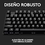 Logitech G413 SE Full-Size Mechanical Gaming Keyboard - Backlit Keyboard with Tactile Mechanical Switches, Anti-Ghosting, Compatible with Windows, macOS - Black Aluminum (Renewed)