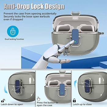 Bose Ultra Open Earbuds (2024) 用シリコンケース Amazon.com: TUDIOW for New Bose Ultra Open Earbuds Case(2024