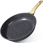 GiPP Non Stick Frying Pan Set - 8" 9.5" 11" Ceramic Nonstick Pan Skillet, Non Toxic Pans for Cooking, Omelette Pan with Stay Cool Handle, Induction Compatible, PFAS/PTFE/PFOA Free, White