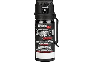 SABRE Pepper Gel Spray with Max Police Strength, Home Defense Spray With...