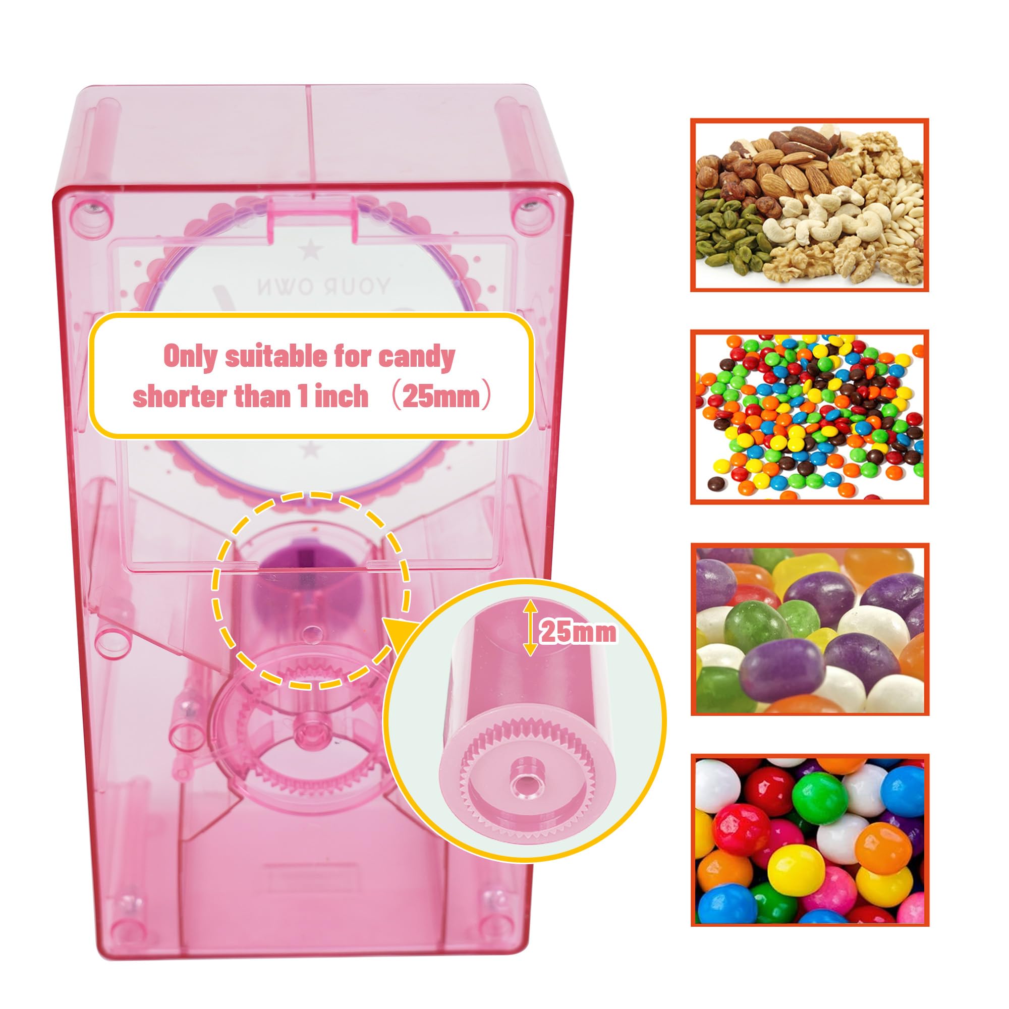 【 candy♩さま】vintage ୨୧ * ウサギさんの テリーヌポット GREAT NORTHERN 11-Inch Translucent Gumball Machine - Coin