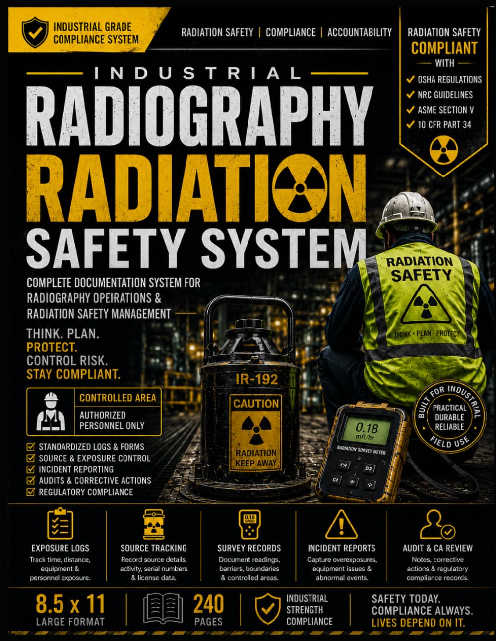 INDUSTRIAL RADIOGRAPHY RADIATION SAFETY SYSTEM: Exposure Monitoring • Dosimeter Tracking • Source Accountability • Radiation Surveys • Incident ... • Audit-Ready Operational Compliance Records