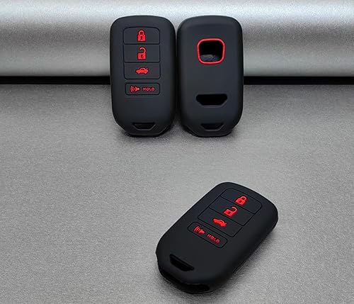 Miniatura 4 de Funda de goma de silicona compatible con Honda Accord CR-V Civic Fit HR-V Odyssey Pilot Ridgeline ACJ932HK1310A ACJ932HK1210A (no compatible con