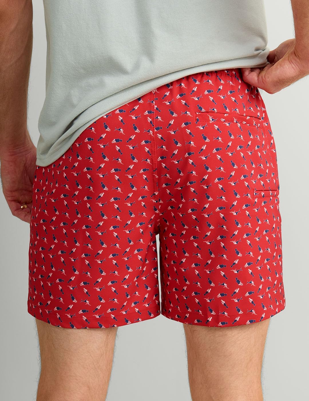 HUK - Mens Pursuit Volley Pattern Short, Quick-Dry Shorts for Men, Channel Marker, Small - Image 3