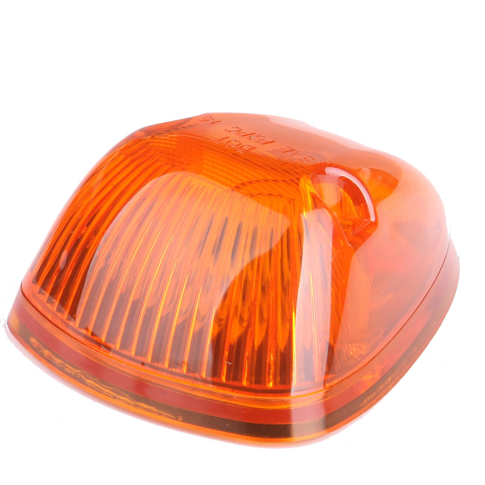 cciyu 5x Amber Cab Roof Marker Lights LED Cab Clearance Lights Assembly+T10 Samsung 2323 SMD White LED Bulbs for 2003-2016 Dodge Ram 1500 2500 3500 Roof Top Clearance Lights Running Lights Cab Lights