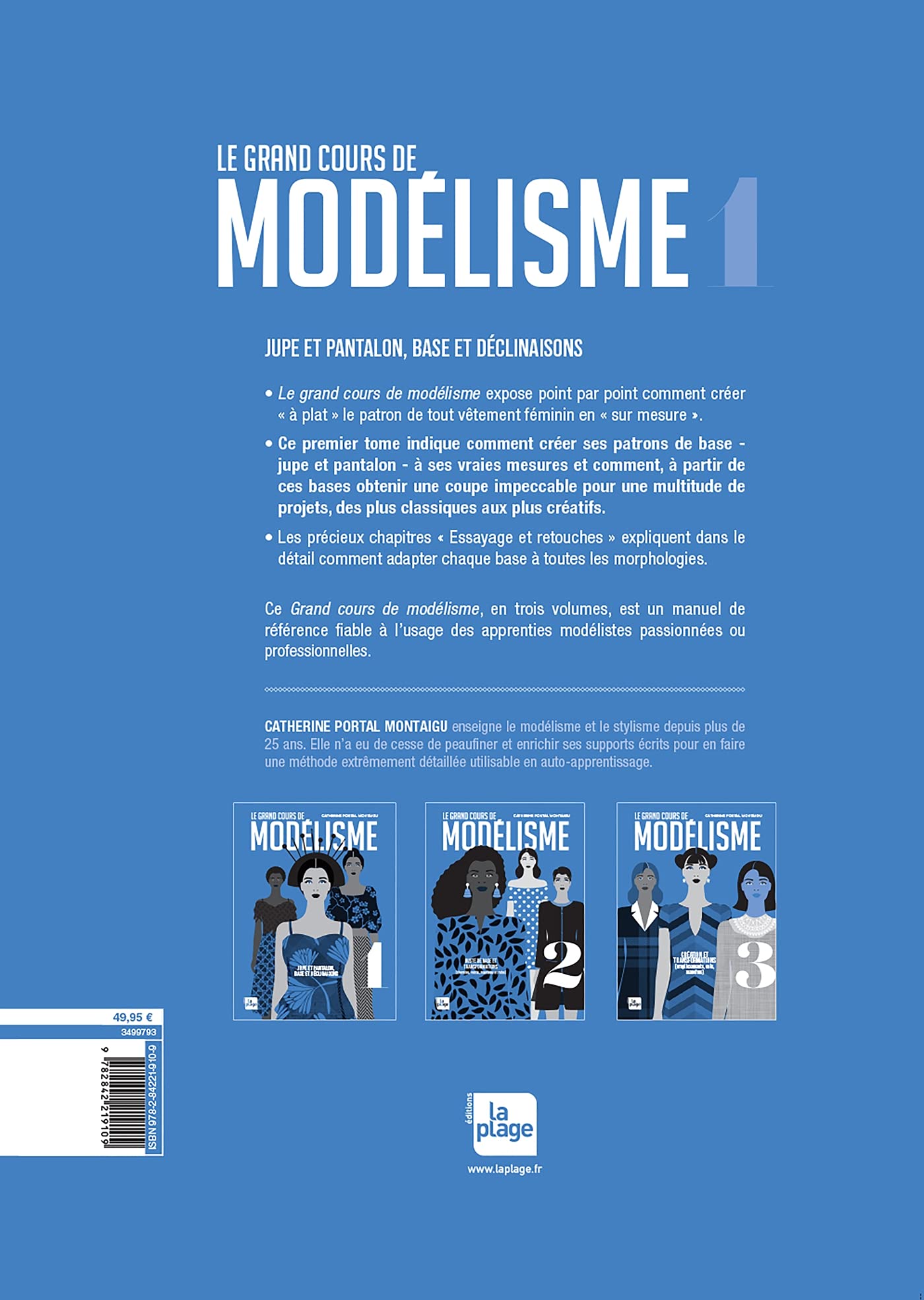 Le grand cours de modélisme tome 1: Jupe et pantalon, bases et déclinaisons