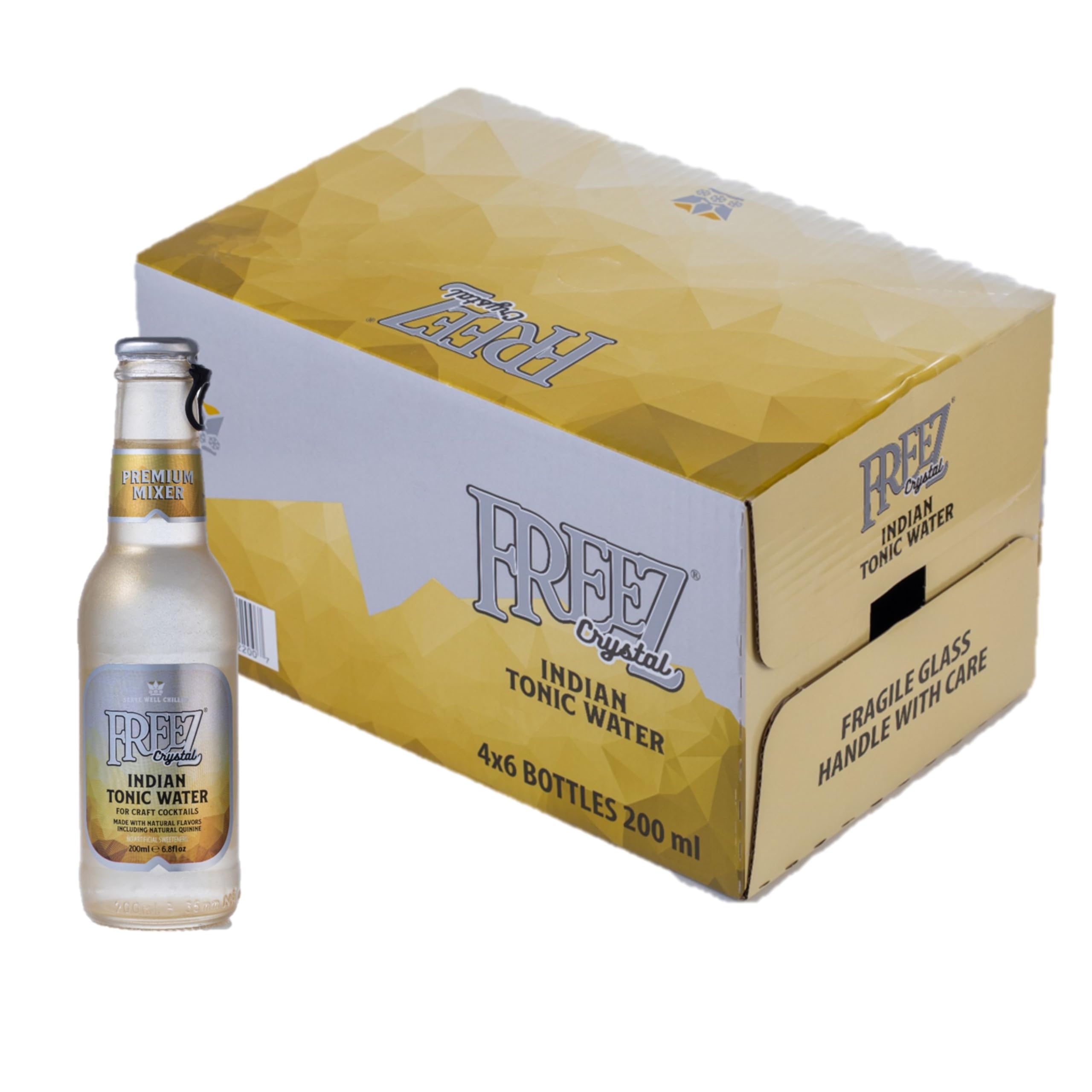 FreezCrystal Indian Tonic Water 24 x 200 ml