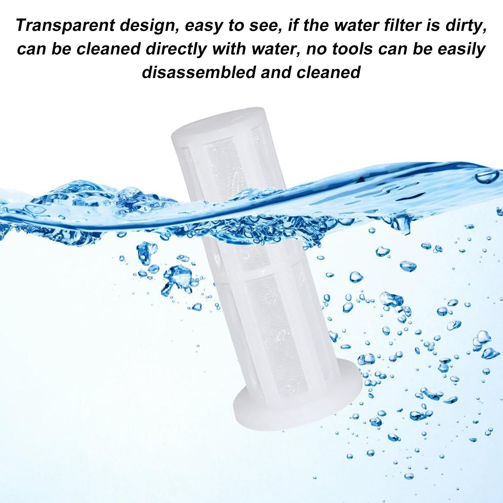 Wasserfilter Wohnmobil 2 Stück, Vegena Wasser Vorfilter 3/4 Zoll mit 8 Ersatzsieb und Schnelladapter mit Regulierventil, Wasserfilter Camping, für Wohnmobil Wohnwagen Caravan Boot Zubehör