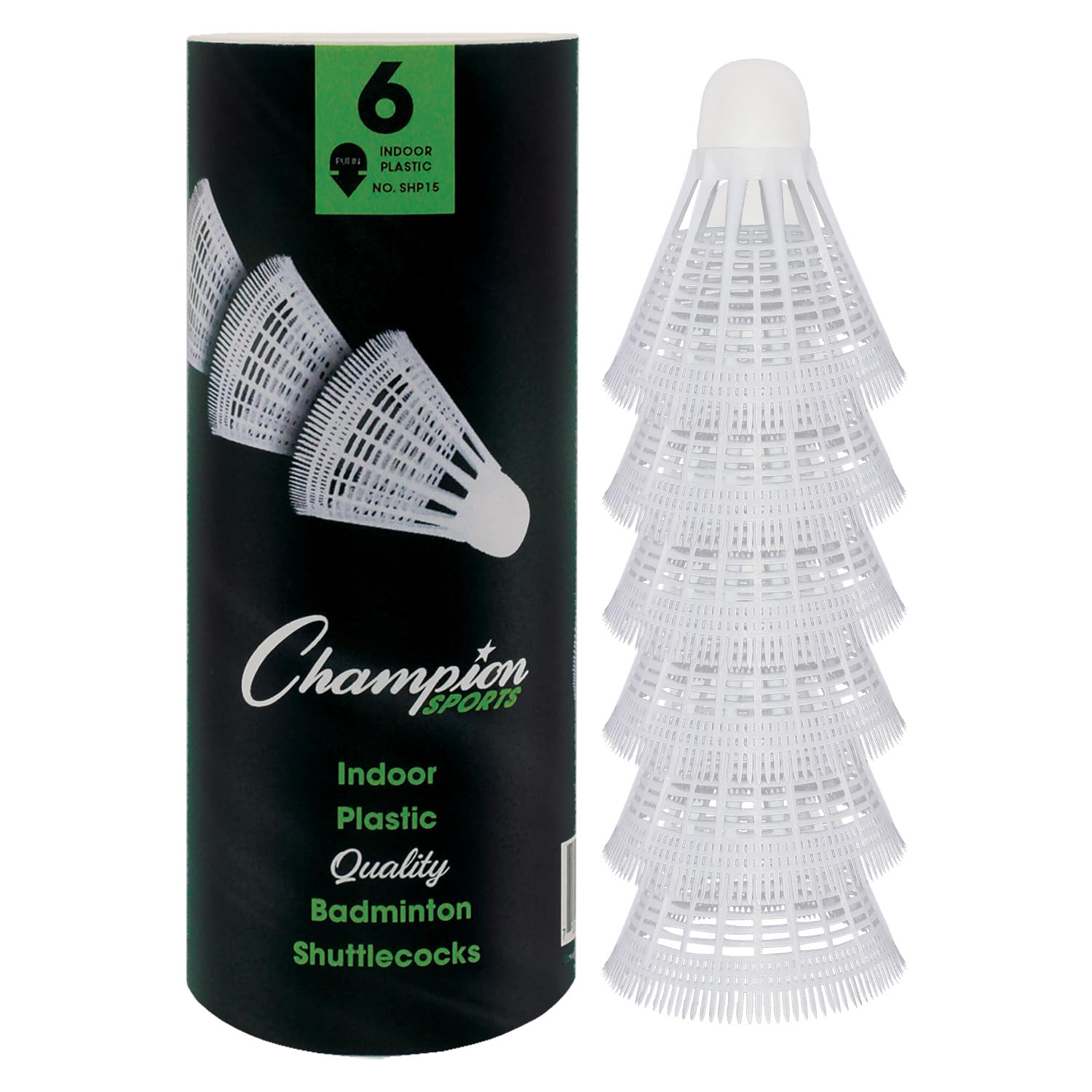 Champion SportsNylon Indoor Shuttlecock