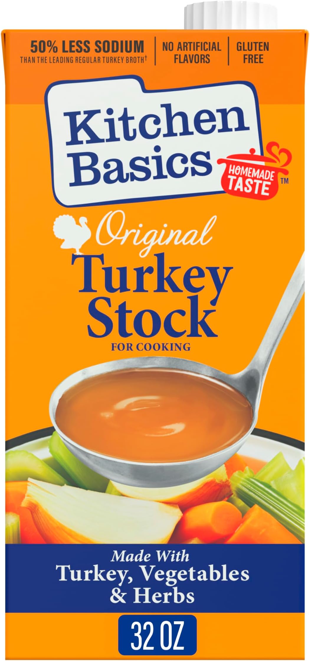Original Turkey Stock, 32 oz. Carton