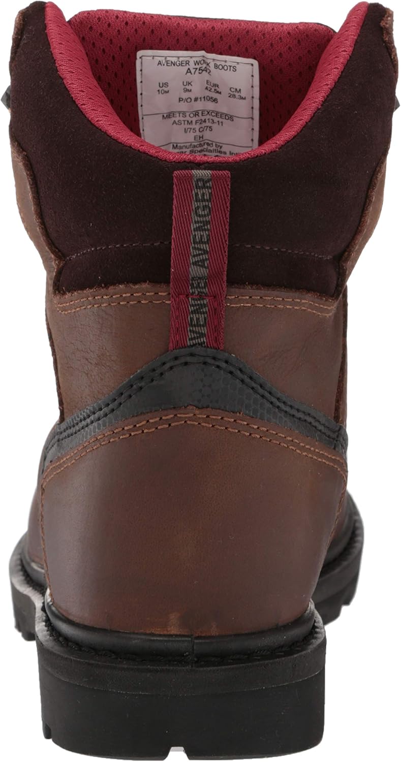 Avenger Work Boots mens A7542 - Image 3