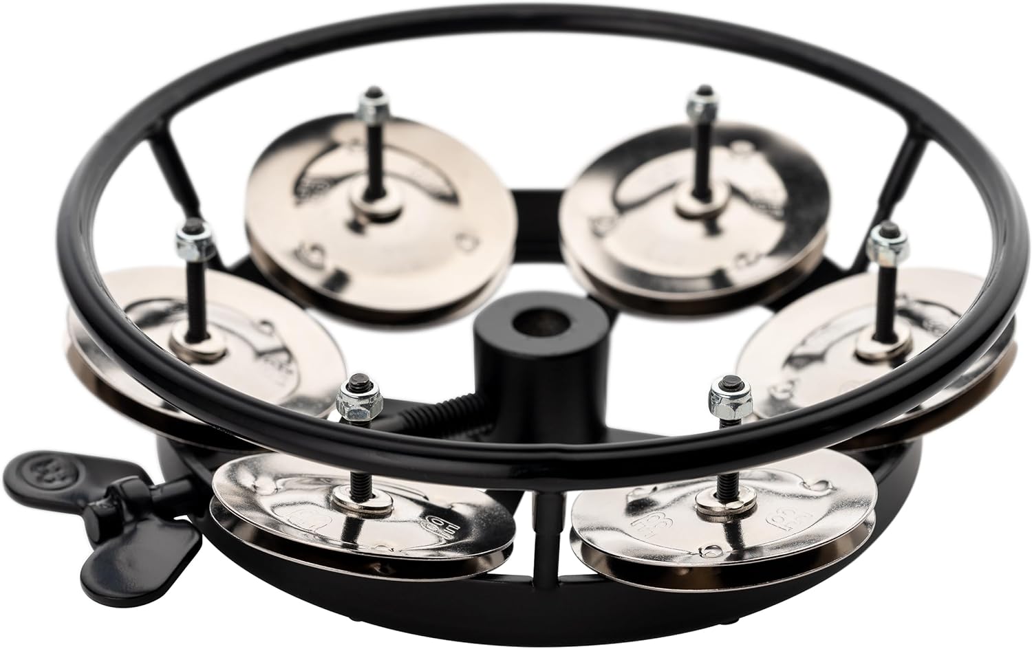 Hihat Tambourine Jingle Effect, Stainless Steel — NOT MADE IN CHINA — Mountable on Any Pull Rod, 2-YEAR WARRANTY